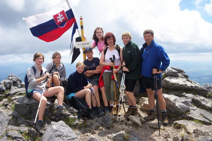 vrchol v.f. kriváňu 